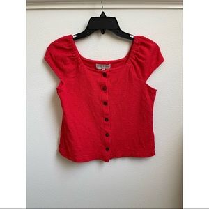 Madewell Texture & Thread Short Sleeve Shirt